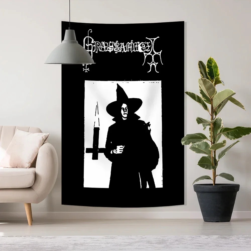 40X60cm Grausamkeits T Shirt Black Metal Germany Decorate The Walls With Tapestries In The Bedroom Of The Home