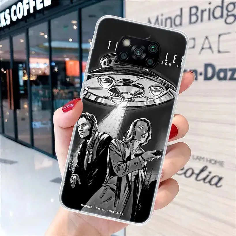 The X Files I Want to Believe Soft Phone Case for Xiaomi Poco X6 X5 X4 Gt X3 Nfc F6 F5 Pro M5s M5 M4 M3 F4 F3 F2 F1 Capa Coque C