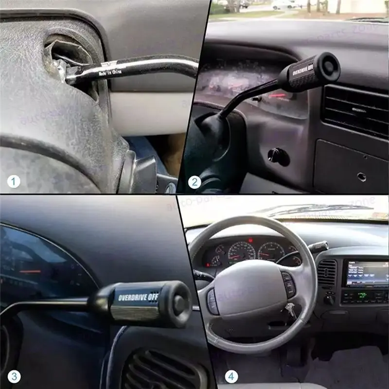 Plain Transmission Shifter Lever With Dust Cover For Ford F150 F250 F350 F450 F550,1C3Z-7210BAA, 5C3Z-7210AAA