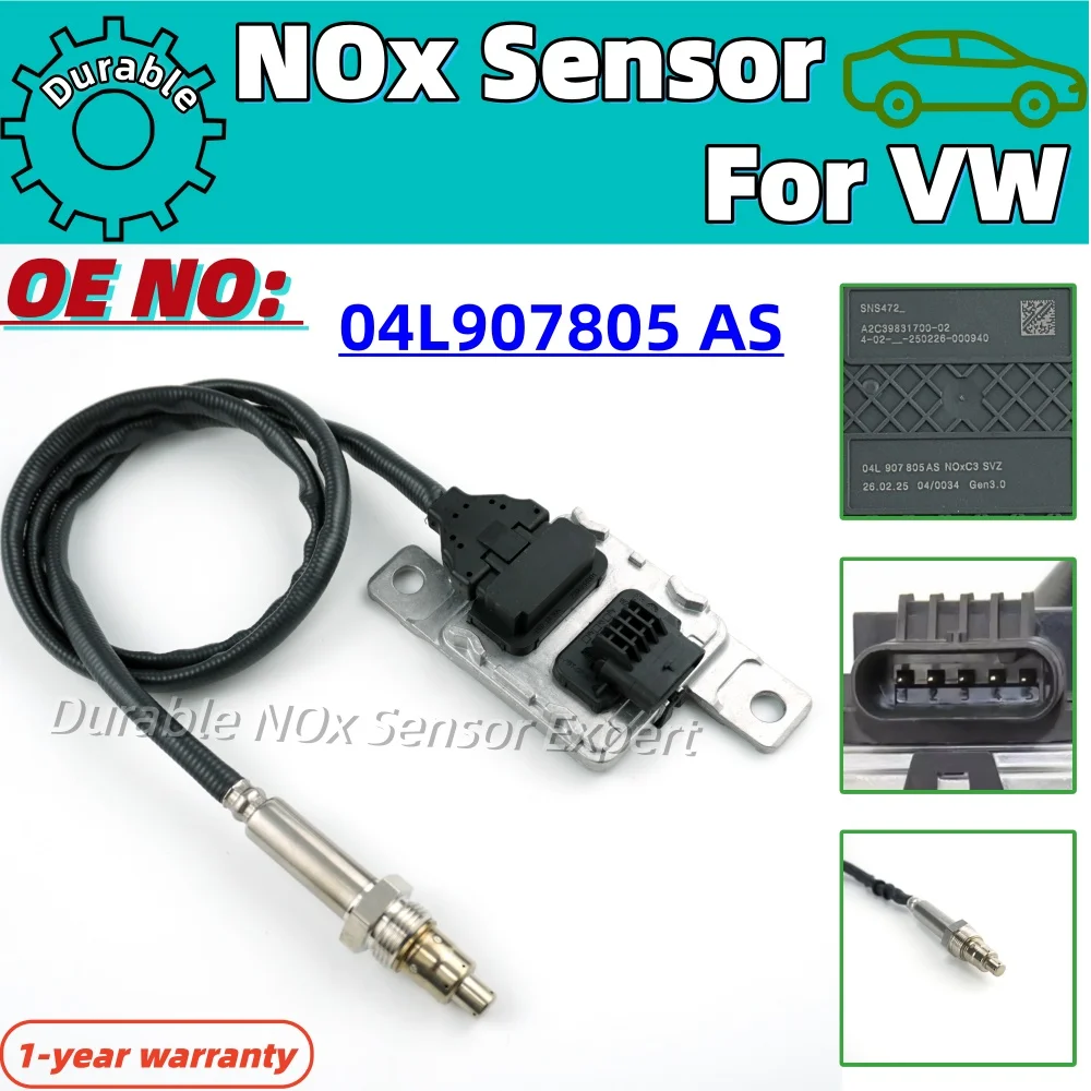 

04L907805AS New Nox Sensor Fit for VW Caddy 1.6 2.0 TDI Diesel 2015-2021