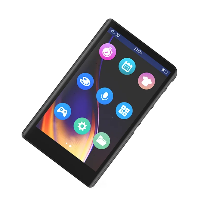 

A17Z MP3 Player Bluetooth 5.0 3.8Inch Full Touch Screen Supports FM Video Playback E-Book Reading Voice Recording