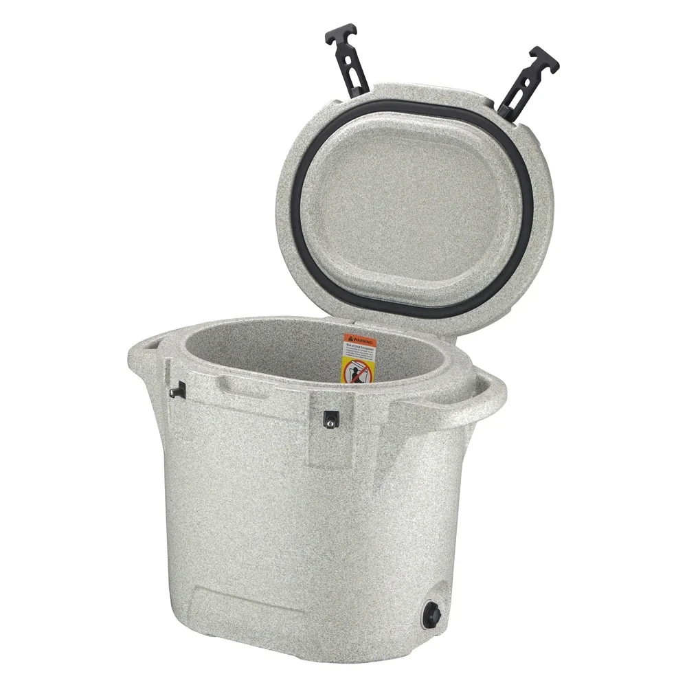 25L Portable rotomolded Round Cooler Bucket Ice Chest Cooler Box Hard Coolers  for Camping Hiking