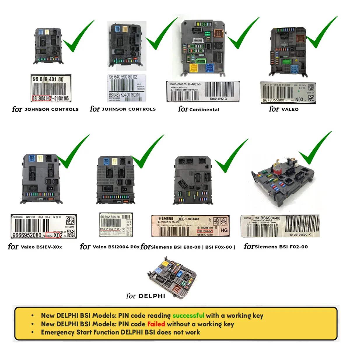 For PSA Start Case PIN Code Reading and Bypass Immobilizer OBD2 Multi Car Diagnostic Tool via CAN Plug and Start - Image 2