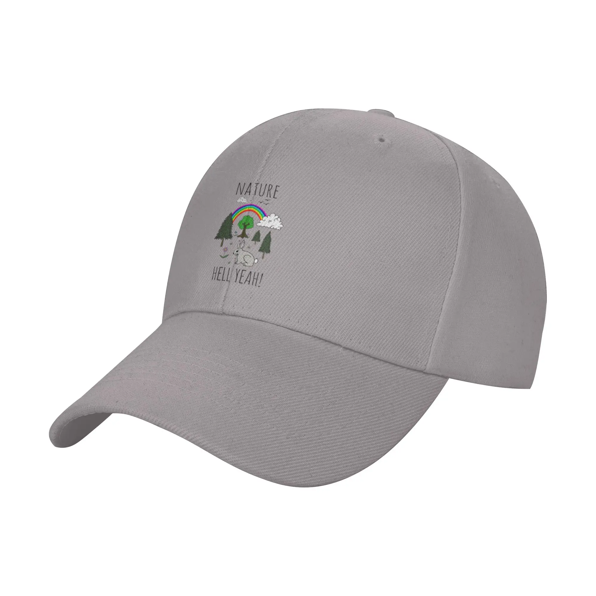 Hot Sale NATURE  HELL YEAH! Baseball Cap  Portable Hats For Man  Road Trip Hats For Man