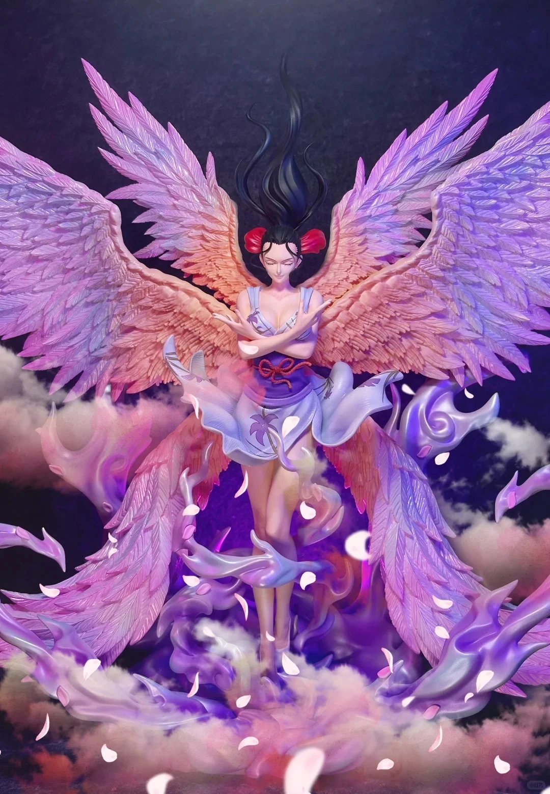 

Anime One Piece: Tenkui Six-Winged Robin Twin-Headed Angel Arrival Gk Figurine Desktop Ornament Festival Surprise Gifts