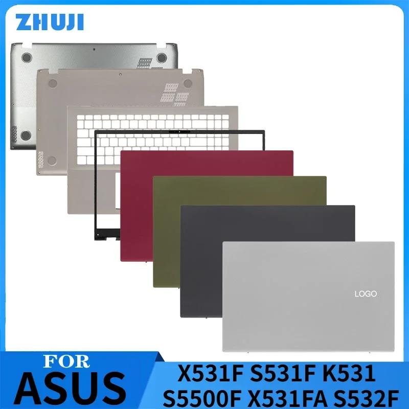 New For ASUS X531F S531F K531 S5500F X531FA S532F Laptop LCD Back Cover Front Bezel Top Palmrest Keyboard Case Bottom Case