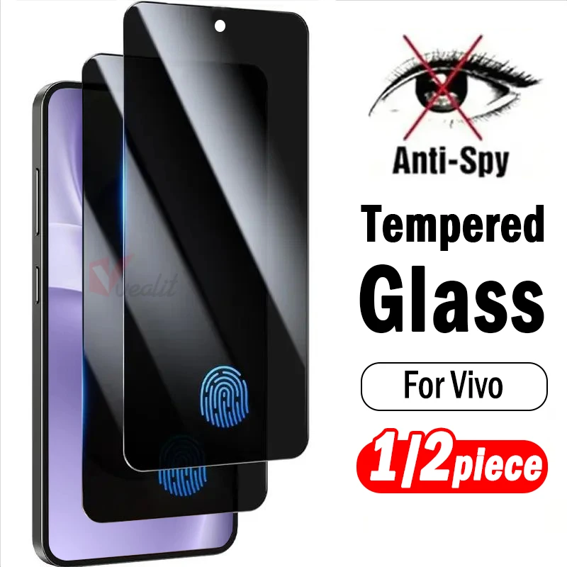 

1-2pcs Premium Unlock Privacy Protective Glass for VIVO X300 Pro Screen Protector for Vivo X200s X300 Anti Spy Tempered Glass