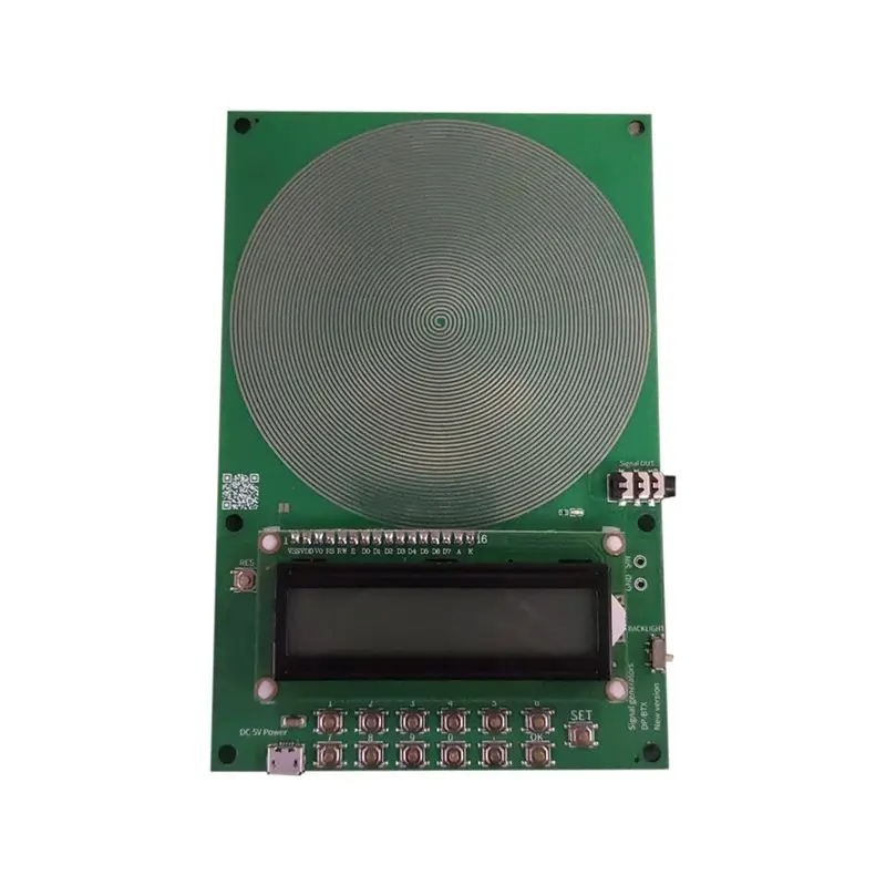 ABZZ-7.83Hz Schumann Waves Resonance Generator Ultralow Frequency Pulse Audio Resonator Type-C 0.01Hz-100000Hz Adjustable Durabl