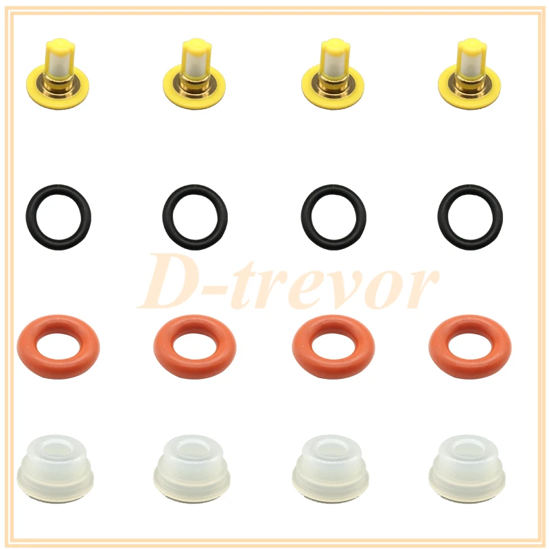 

Fuel Injector Seal O-Ring Kit Seals Filters for 16450-R40-A01 fit Acura ILX TSX / Honda Accord Civic CR-V 2.4L