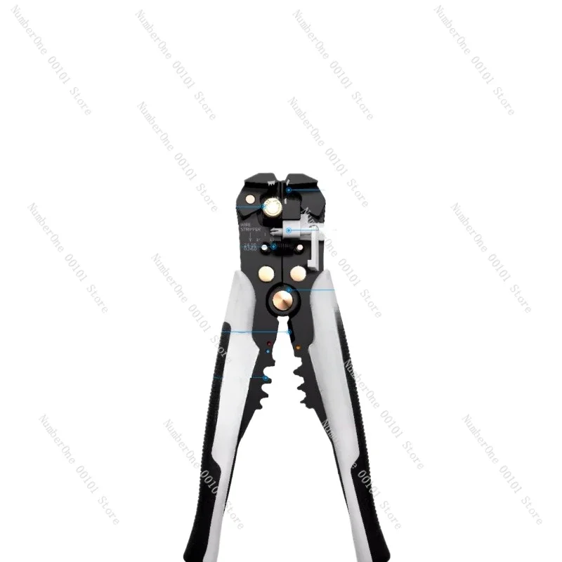 

Automatic wire stripping pliers, special tools for electricians, multi-function device, pulling, pressing and grabbing artifac