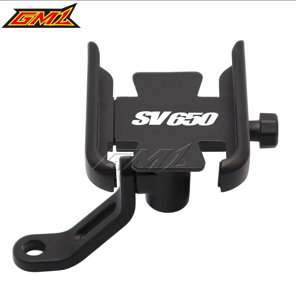 For Suzuki SV650 SV650X SV650S Universal Motorcycle Rearview Mirror handlebar Mobile Phone Holder GPS Stand Bracket Navigation