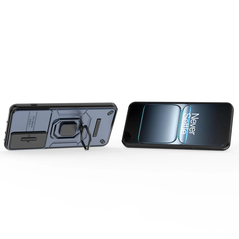 حافظة لهاتف OnePlus ACE 5 Ultra، Nord 5 ELVEV مغناطيسية مضادة للخدش حامل حلقي صلب من البولي كربونات حماية الكاميرا غطاء هاتف خلفي #4