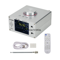 TEF6686 DIY Desktop Digital Radio Opensource Full Band Receiver DSP RDS AM FM Radio with Atmosphere Light