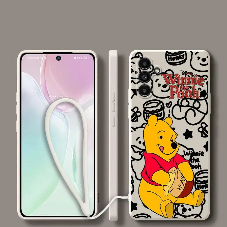 Samsung Galaxy A11 A12 A34 A13 A14 A35 A51 A24 A36 A26 A15 A16 A22 A52用 ソフトカバー ウィニー・ザ・プー ディズニー