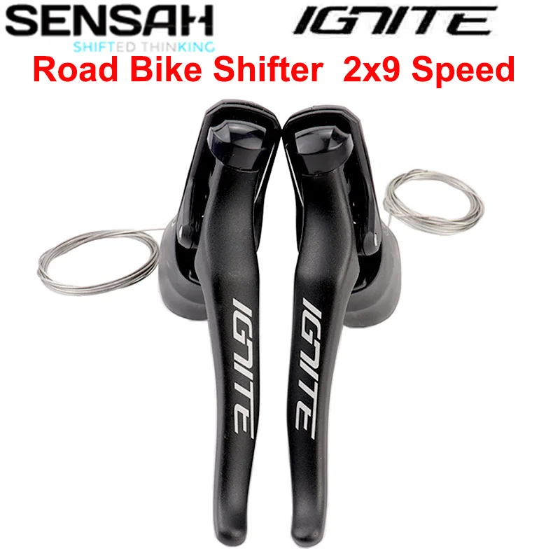 SENSAH IGNITE Road Bike Shifter 2x9 Speed Rear Derailleur Front