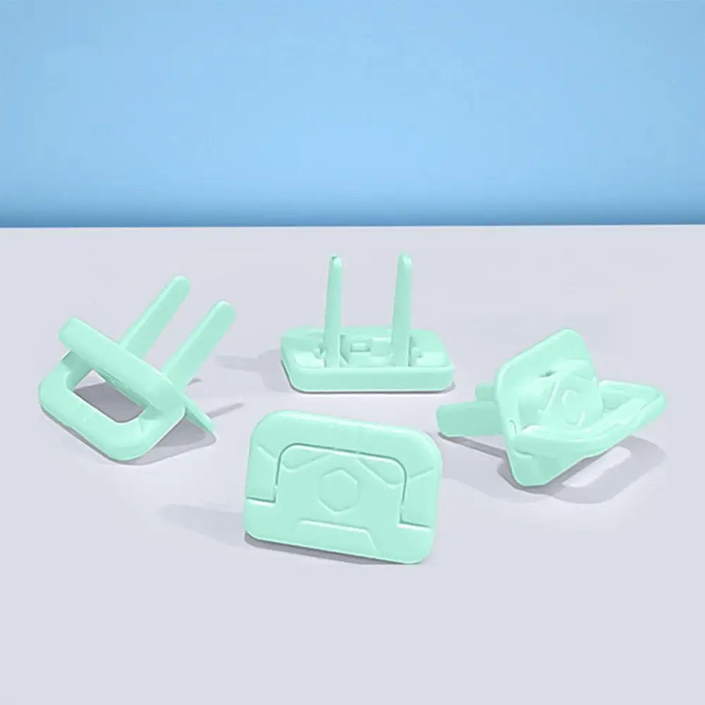 

Защитные заглушки для электрических розеток с двумя отверстиями, предотвращающие поражение электрическим током, для безопасности детей