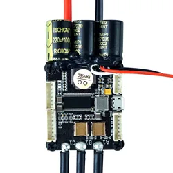 Controlador de velocidad eléctrico para monopatín Mini FSESC4.20 50A, Base en VESC®4,12 Con disipador de calor anodizado de aluminio 12s ESC