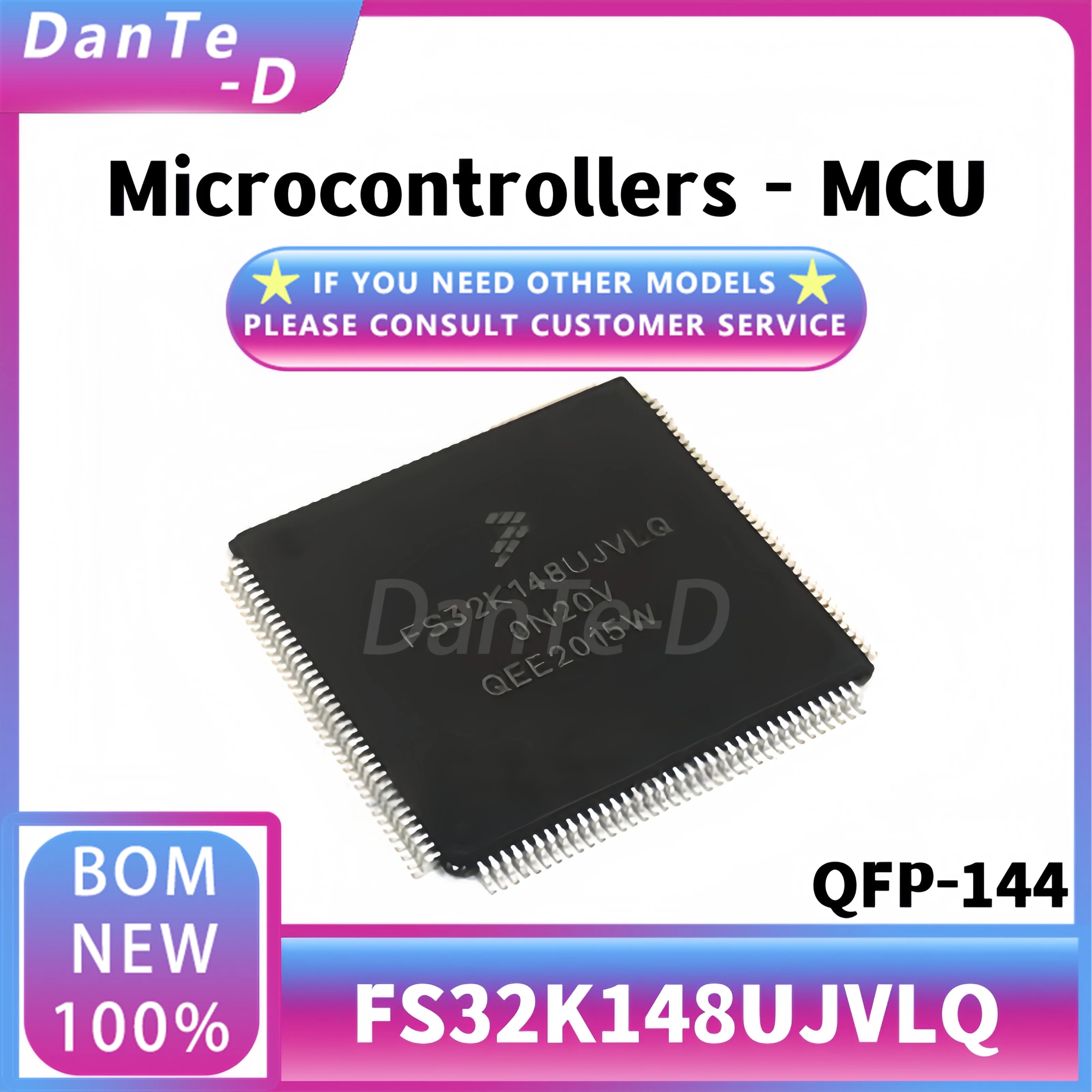 

FS32K148UJVLQ 0N20V QFP-144 Automotive microcontroller chip IC Brand new original