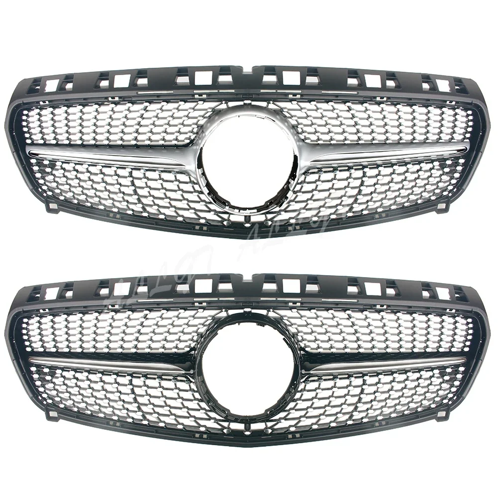 

Новый передний бампер, центральная решетка капота, крышка для Mercedes Benz W176 A-Class A160 A180D A200D A220 A250 2013-2015 2016-2018