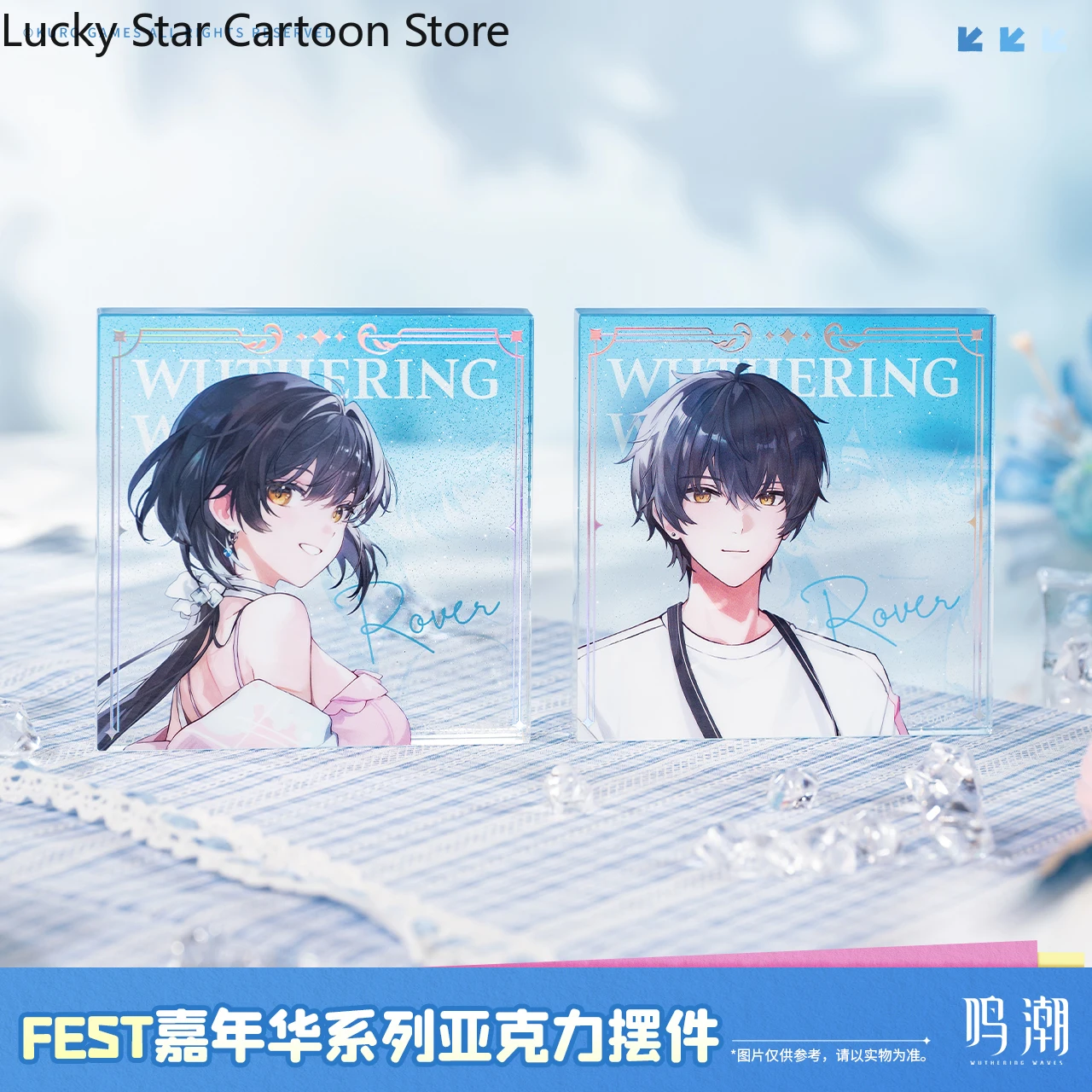 Presale الرسمية Wuthering موجات Phrolova Phrolova فيبي تأثيري هالوين هدية FEST كرنفال الاكريليك حلية لعبة أنيمي
