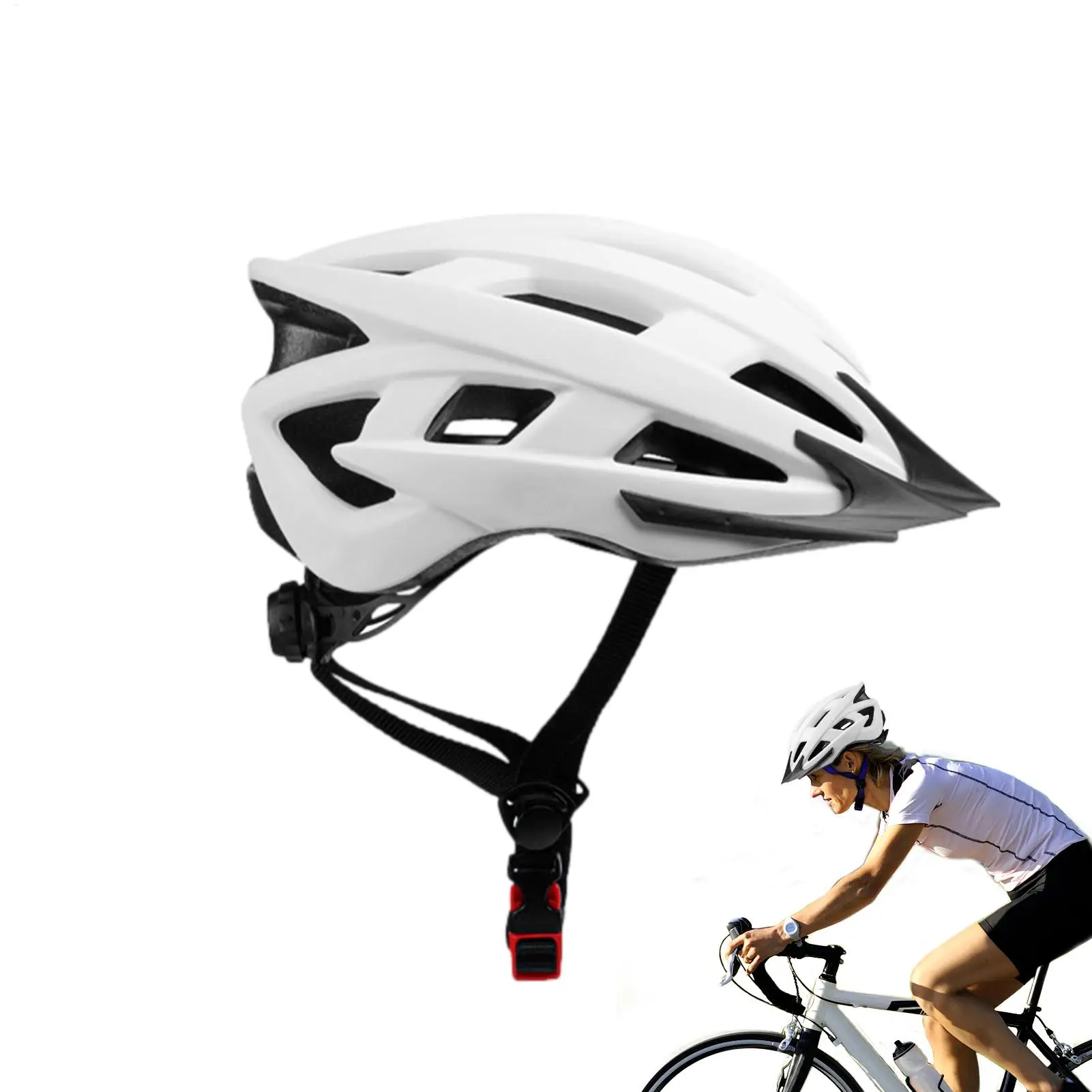 Fahrrad-Sicherheitshut, Unisex-Schutz, Fahrradkopf, Sicherheits-Schutzhelm, verstellbares Design, Fahrradausrüstung für Motorrad, Roller