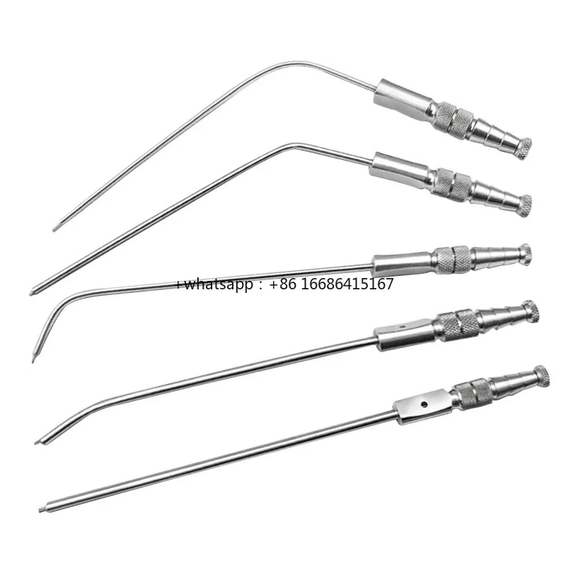 

Nose Suction Tube/ ENT Suction Tube Cannula Irrigation Kit Stainless Steel Nasal Aspirator