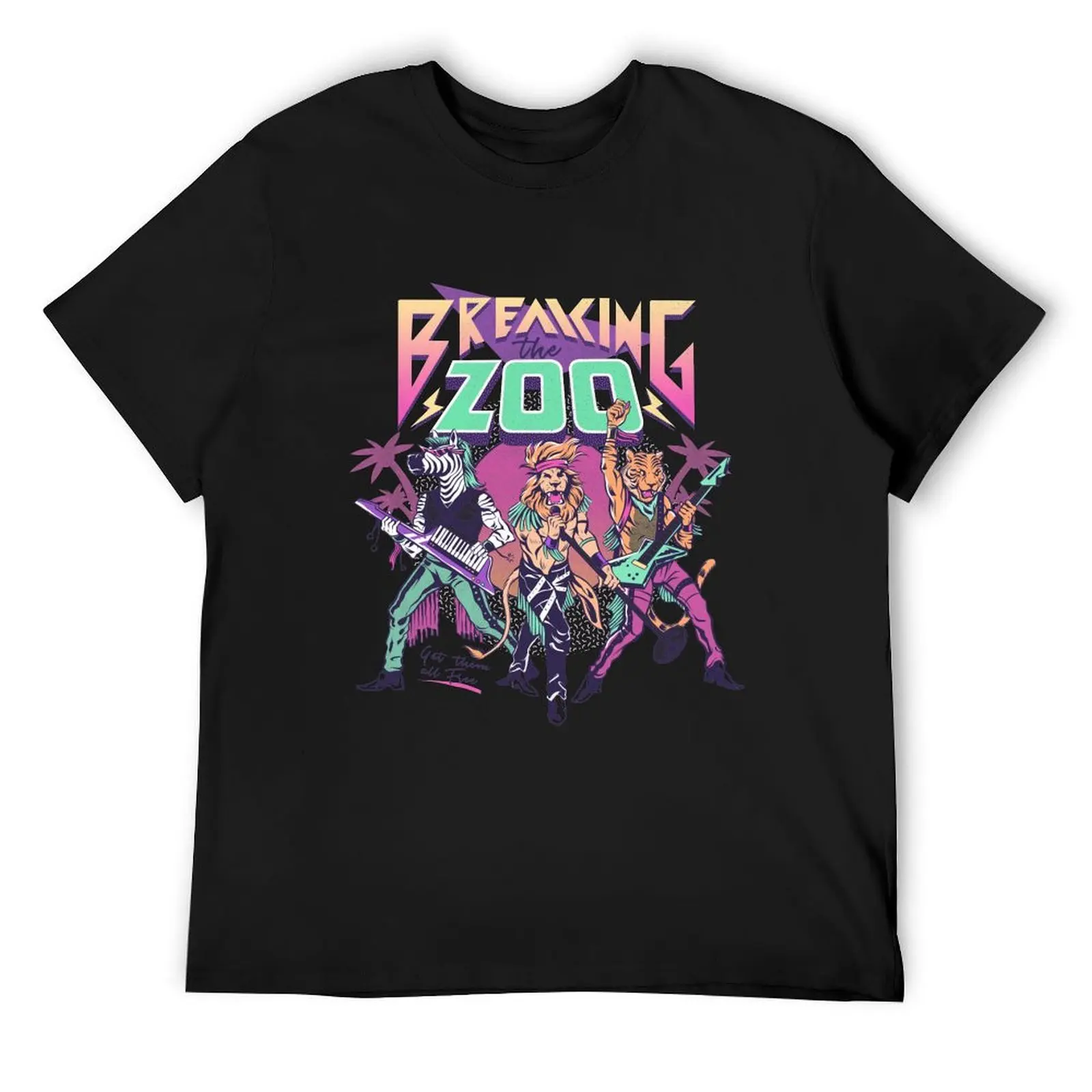 

Breaking the Zoo! T-Shirt football t shirt T-shirts man quick-drying mens t shirt graphic