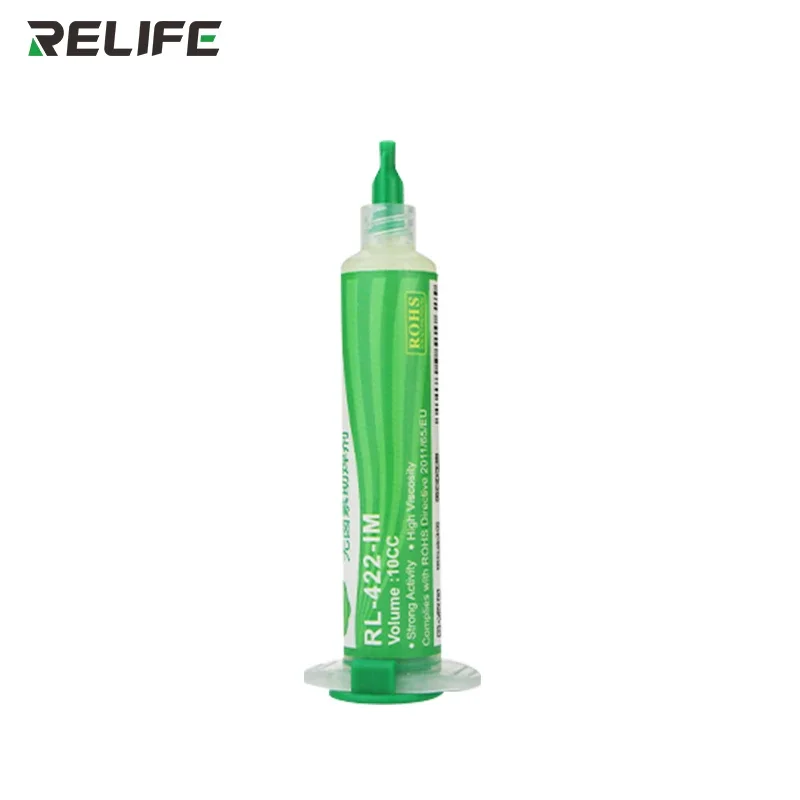 RELIFE RL-422-IM Lead-free Halogen-free Solder Paste Special Flux For Maintenance Solder Tools Safety Environmental Protection