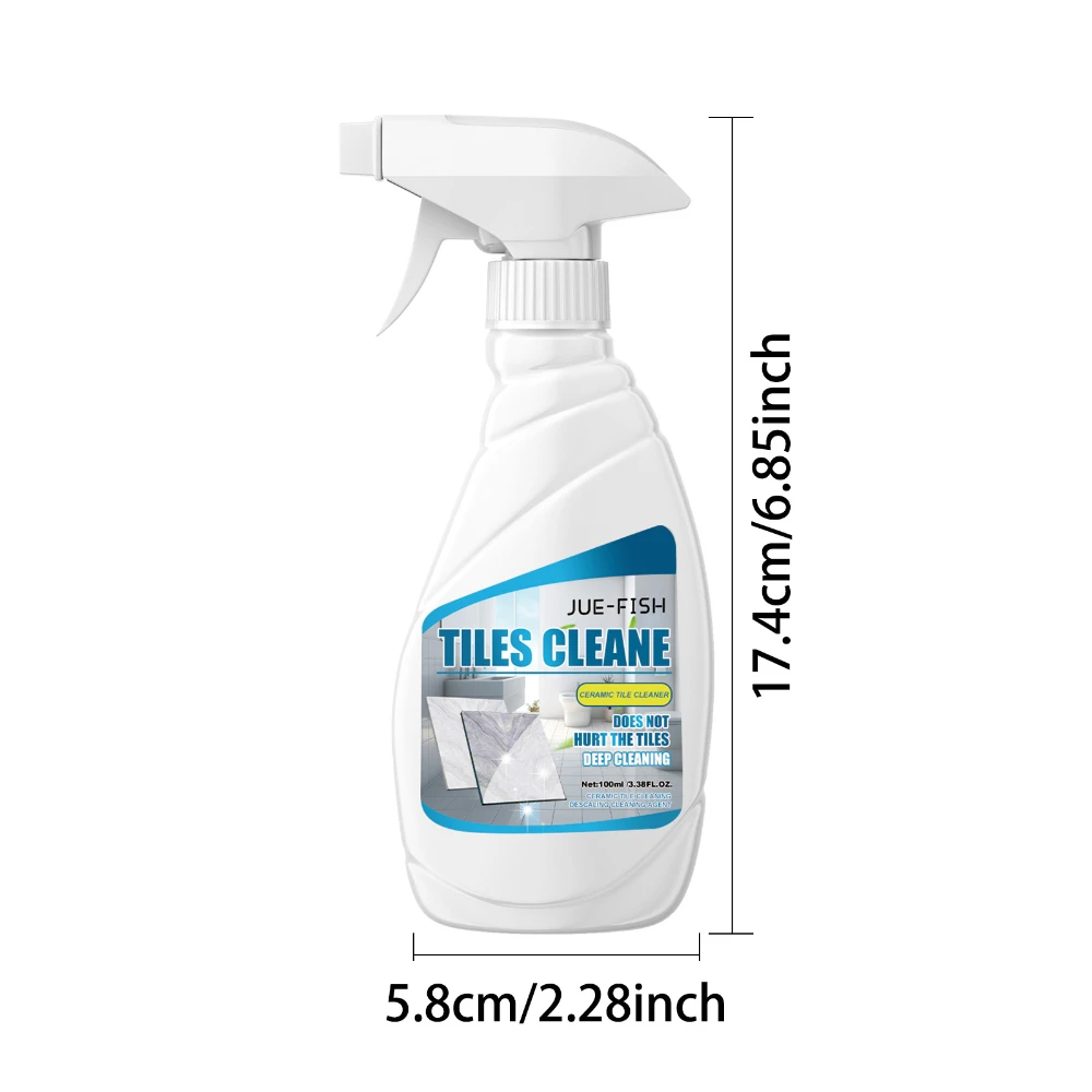 Tile Cleaning Multipurpose Cleaning Tiles Wall Natural Eco-friendly Marble Cleaning Spray Cleaner for Ceramic Tile and Flooring