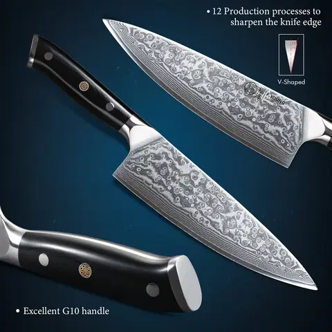 8 best sales Damaskuskniv - №4