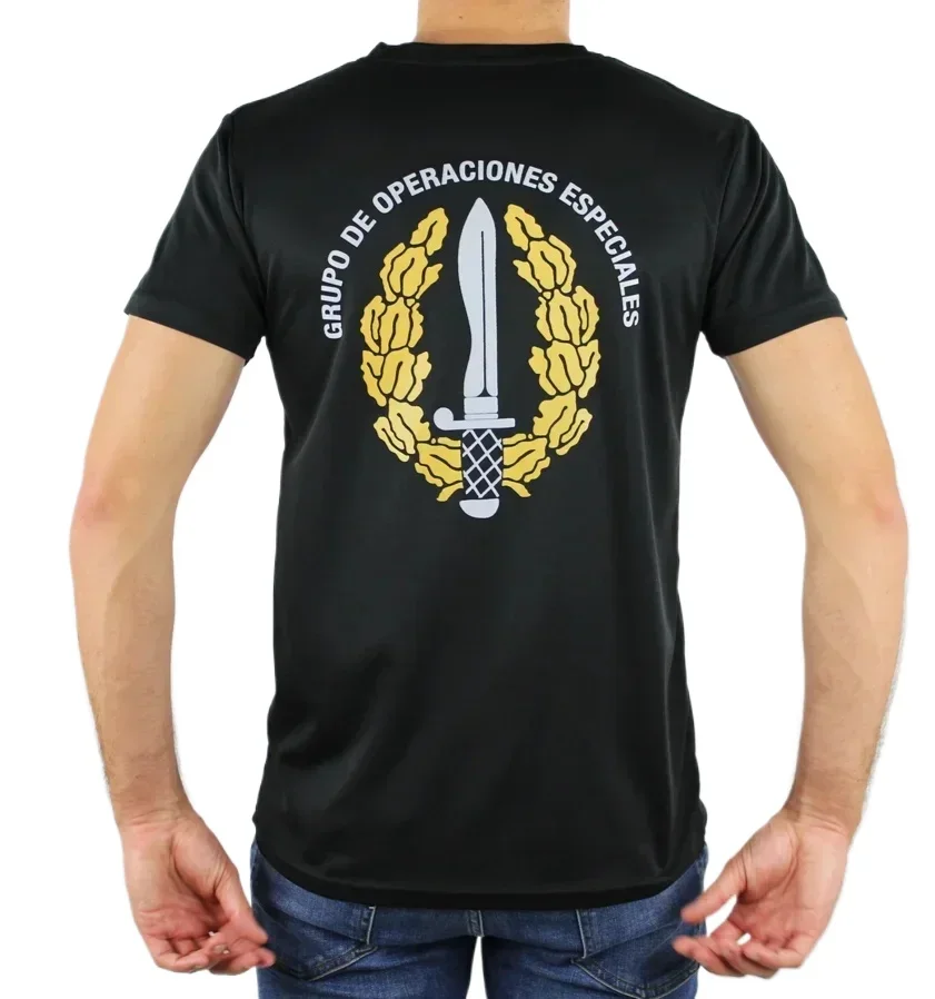 

G.O.E Grupo De Operaciones Especiales Men T-Shirt Short Sleeve Casual 100% Cotton O-Neck Summer Tees