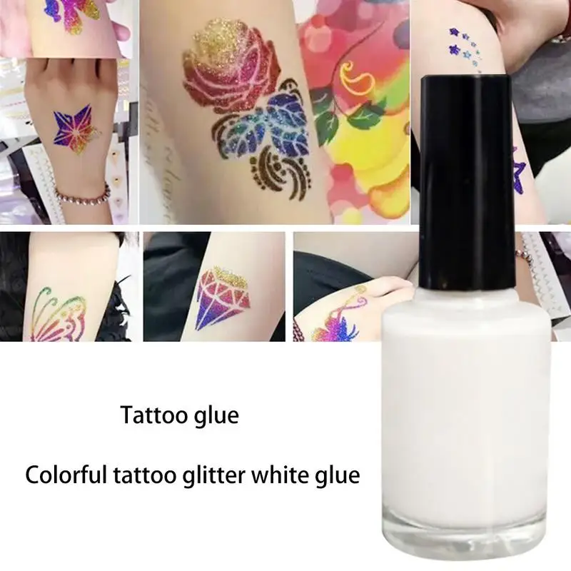 Cosmetic Glue Perfect For Applying Cosmetic Glitter Gemstones Body Art Glitter Tattoos And Face Decorations Teenagers Adult