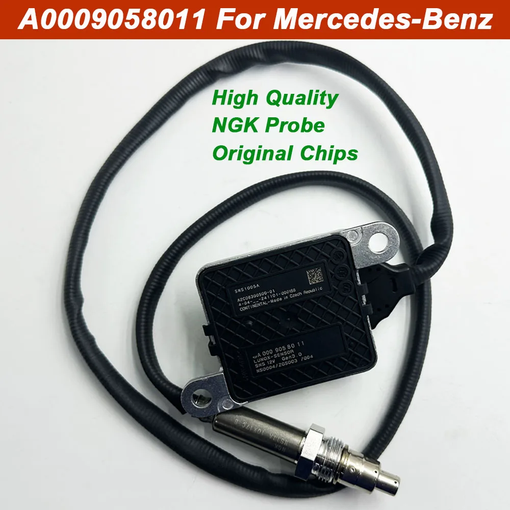 High Quality NOx Sensor 12V A0009058011 0009058011 For Mercedes-Benz W167 W205 W213 W222 W238 W257 W447 W463 W907 W910 C200 Vito