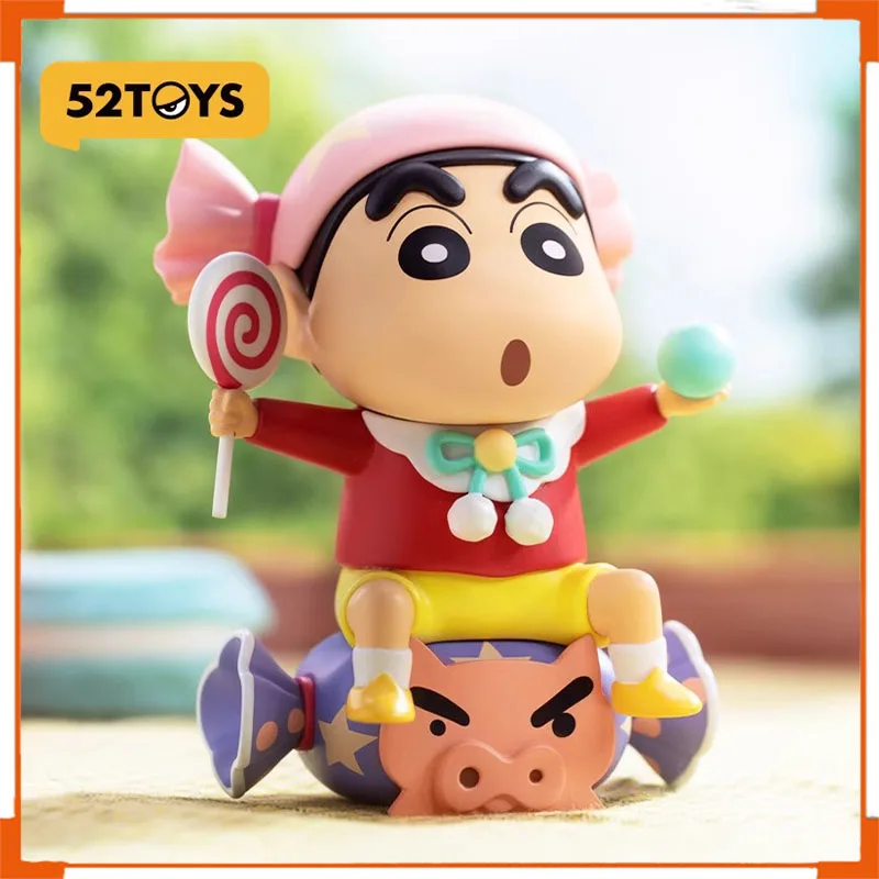 

Crayon Shin Chan Heart Time Blind Box 52toys Handmade Accessory Doll Trendy Play Toy Ornament Gift for Collectors