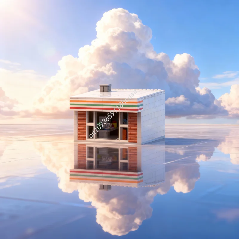 ตัวต่อโมเดลถนนแบบโมดูลาร์ 360 ชิ้น ของเล่นประกอบเอง DIY สร้างสรรค์ ไอเดียของขวัญคริสต์มาส เสริมสร้างการเรียนรู้