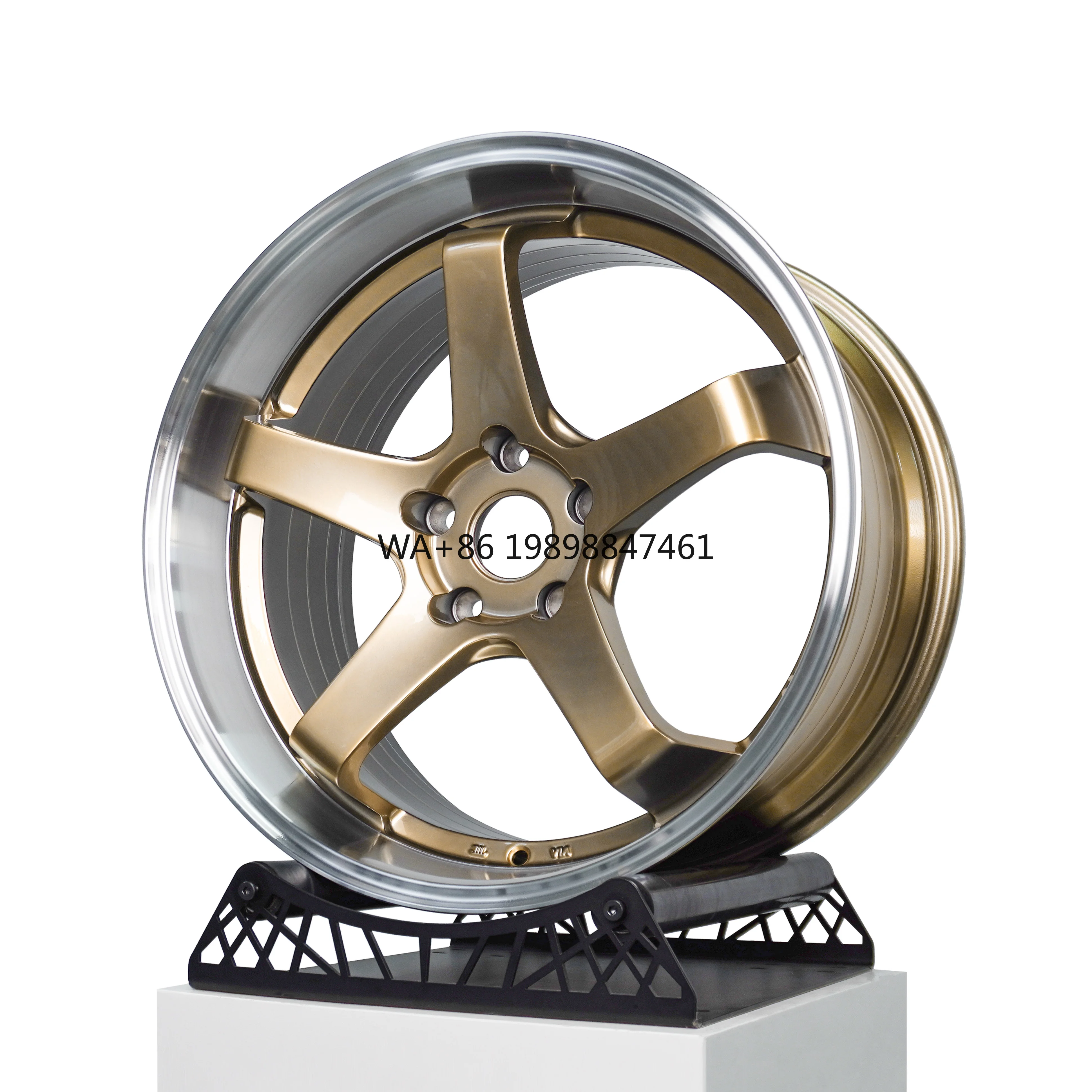 Rines Personalizados para Autos de Pasajeros 5x112 5x1143 5x120, Bujes de 18 19 20 21 22 24 Pulgadas, Rines de Aleación E30 E36 G30