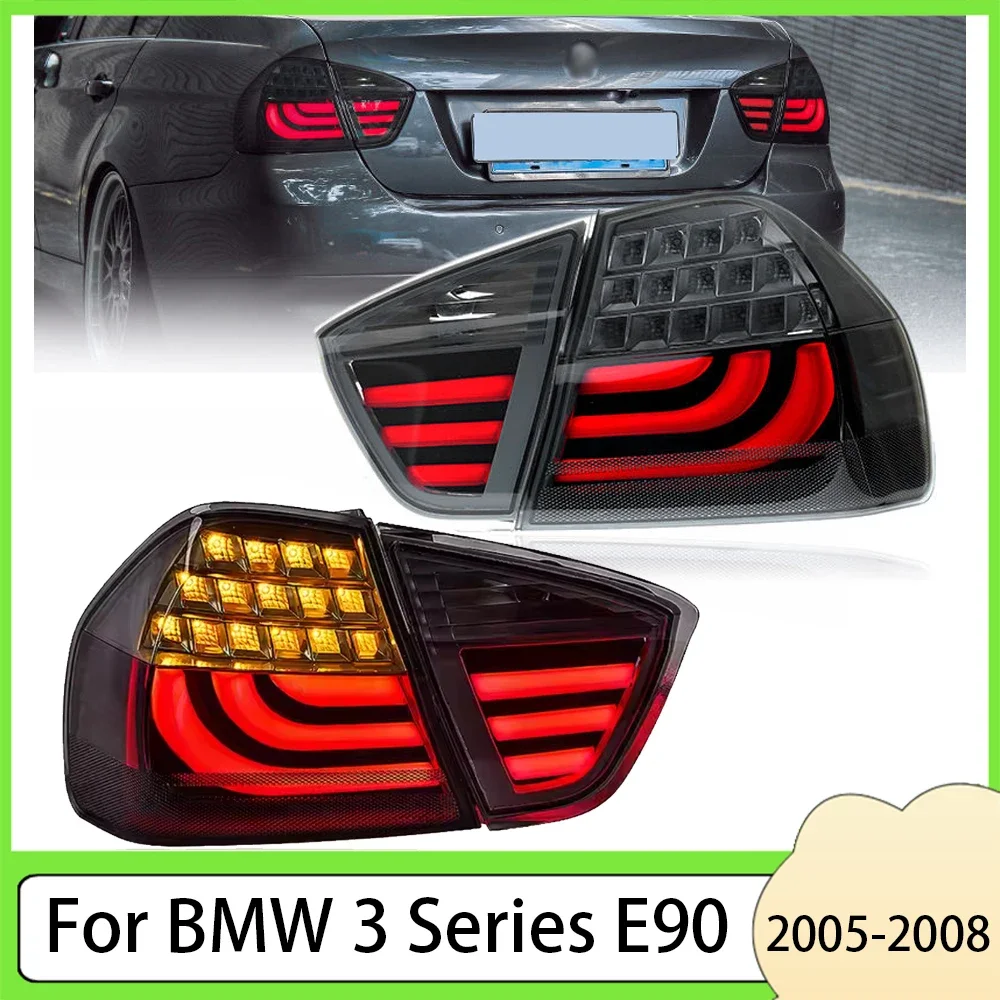 

Автомобильный задний фонарь для BMW 3Series E90 2005-2012, динамический тормоз, задний противотуманный поворотный одиночный фонарь, аксессуары, светодиодные модифицированные задние фонари