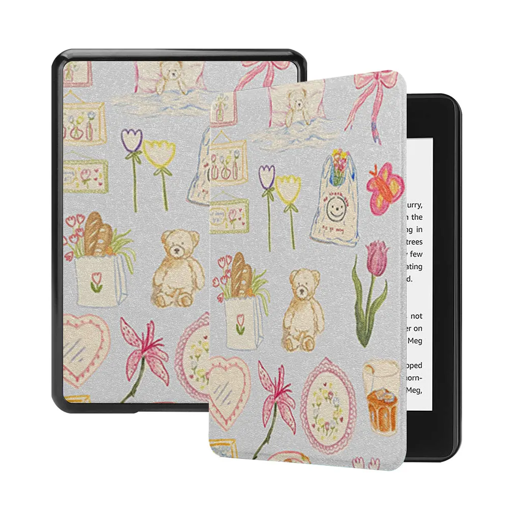 كيندل كيس بيبر وايت الجيل الثاني عشر 2024 2022 الجيل الحادي عشر الأساسي، أحجام مختلفة غير قابلة للتبديل، يرجى التحقق من الرمز