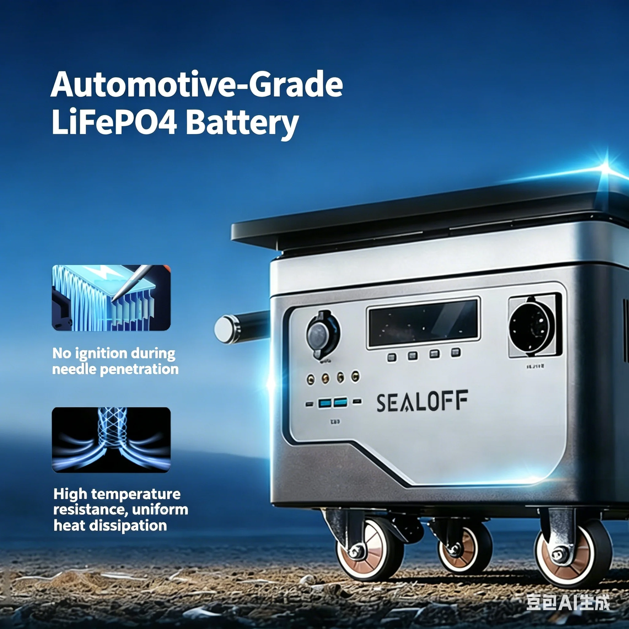 Stazione di Alimentazione Port - Portable Power Station 2000W Lifepo4 recensione e prezzo