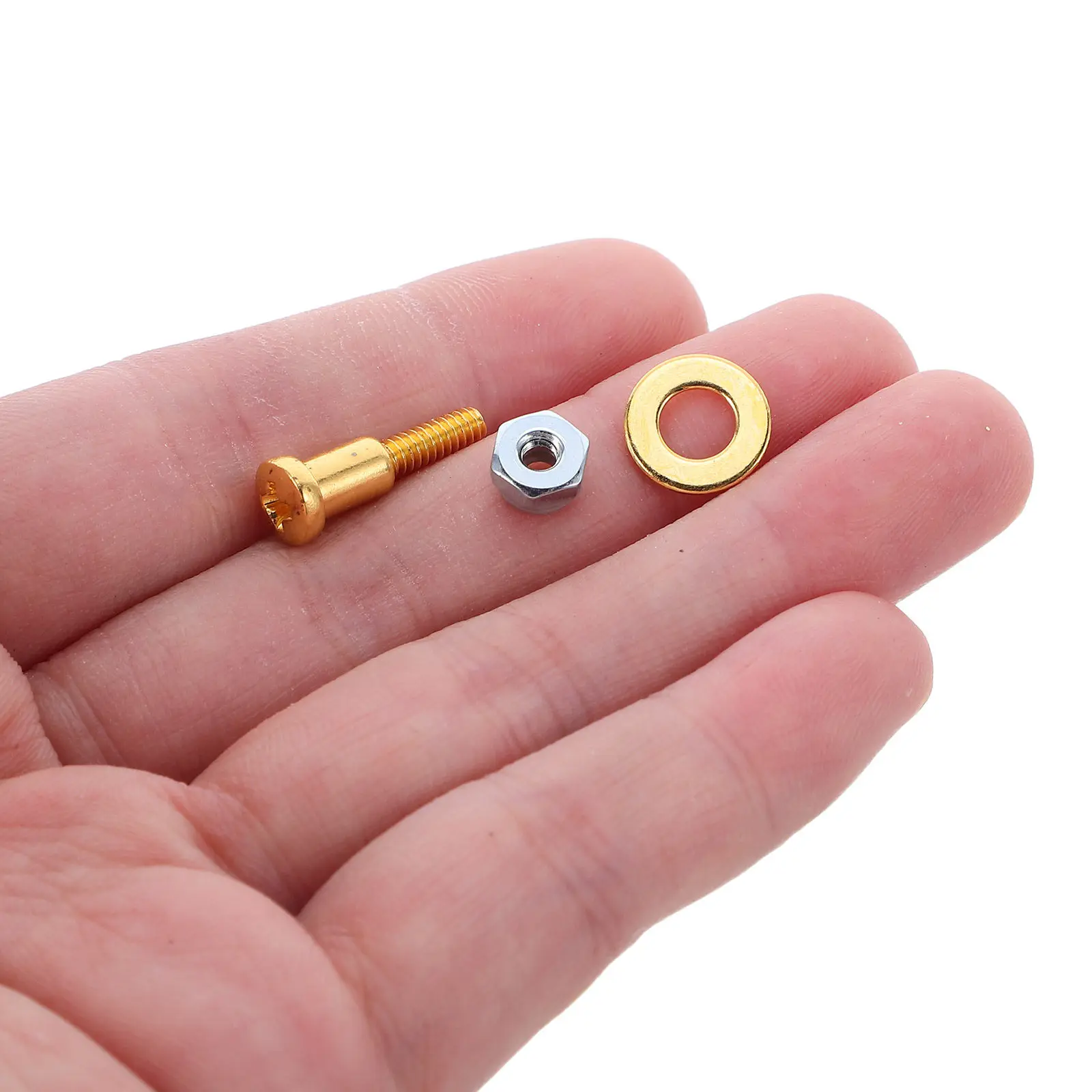 

10 Sets Hair Trimmer Screws Precision Anti-Loosening Replacement Clip Adjusting Level Fixing Screws Nuts Gaskets for 1919