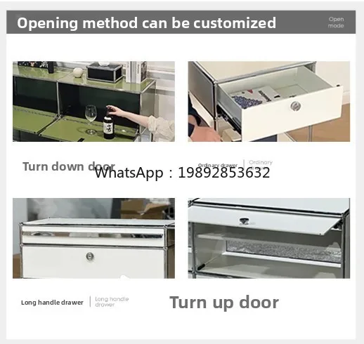 

zz TV Cabinet Module Cabinet Modern Simple Living Room Locker Bauhaus Module Combination