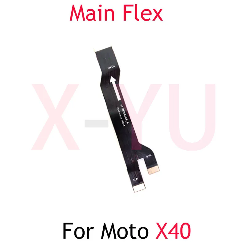 

Mainboard Flex For Motorola Moto X40 Main Board Motherboard Connector LCD Flex Cable Repair Parts