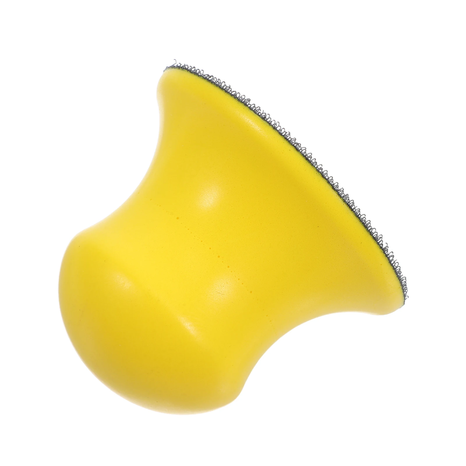 

Yellow Handmade Sandpaper Disk 3 Inch 70 Grit Round Woodworking Manual Polishing Base Portable Blocks Sanding Pad Holder