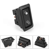 Cubierta de botón de interruptor de ventana eléctrica de coche, controlador de potencia automático, interruptor de palanca, accesorios universales para coche, 6 pines, 12-24V, 10A-30A