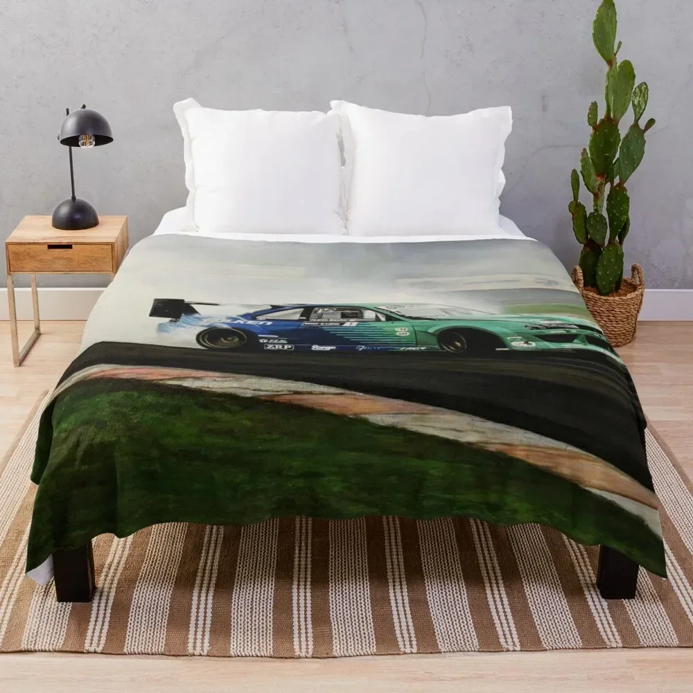 James Deane Drift Car Throw Blanket Luxury Designer Designers Blankets