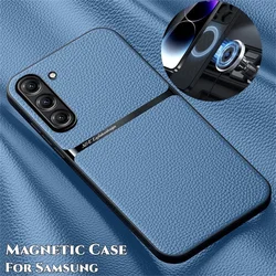 S26 Ultra Magnet Case For Samsung Galaxy S26 S25 Edge S24 S23 S22 S21 Ultra Plus S20 FE A52 A53 A54 A55 A56 A57 Back Cover Case