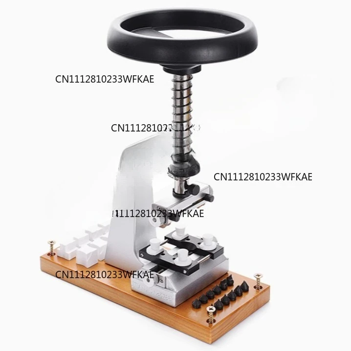 Watch repair tool 5700 rotary bottom locking machine, new design, extra large open ruler