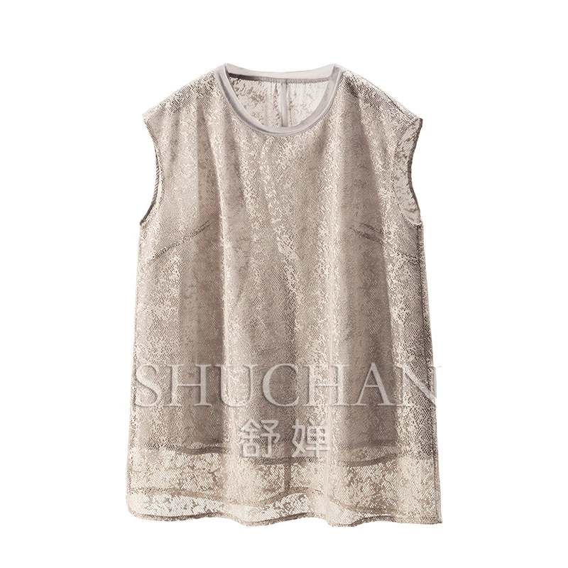 

Sexy Lace Hollow Crochet Tank Top Women Summer 2025 New Fashion Women Tops Sleeveless Korean Fashion Clothing