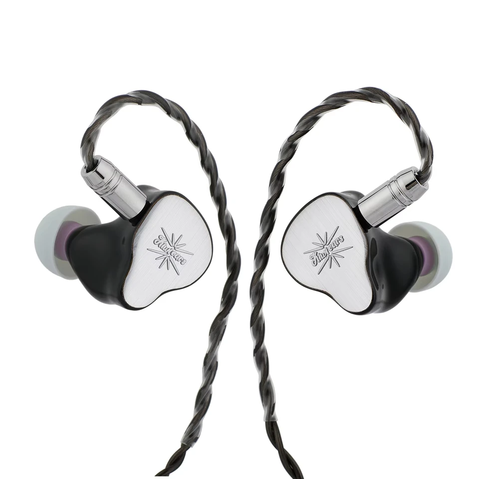 Kiwi Ears KE4 in Ear Monitor 2DD+2BA Hybrid Earphone Gaming