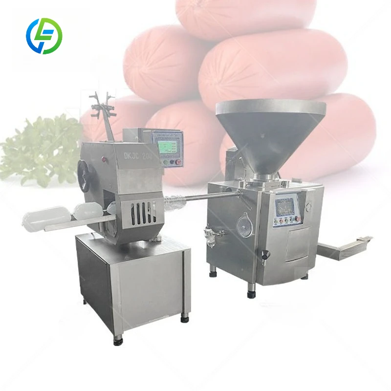 FL Customized Hydraulic‑driven Industrial Sausage Filler Machine Heavy‑duty Commercial Sausage Stuffer Meat Workshop Machinery
